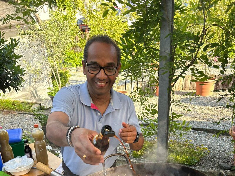 Koch Rames Siva, 
Fantastischer Curry Eintopf