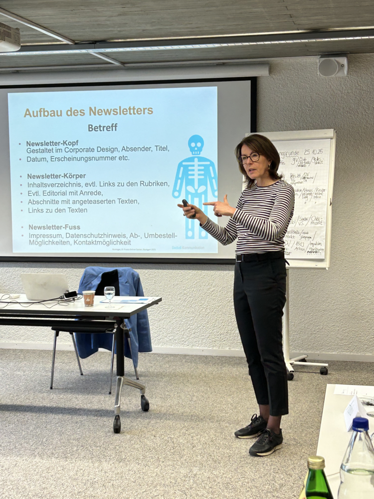 Referentin Claudia Sedioli